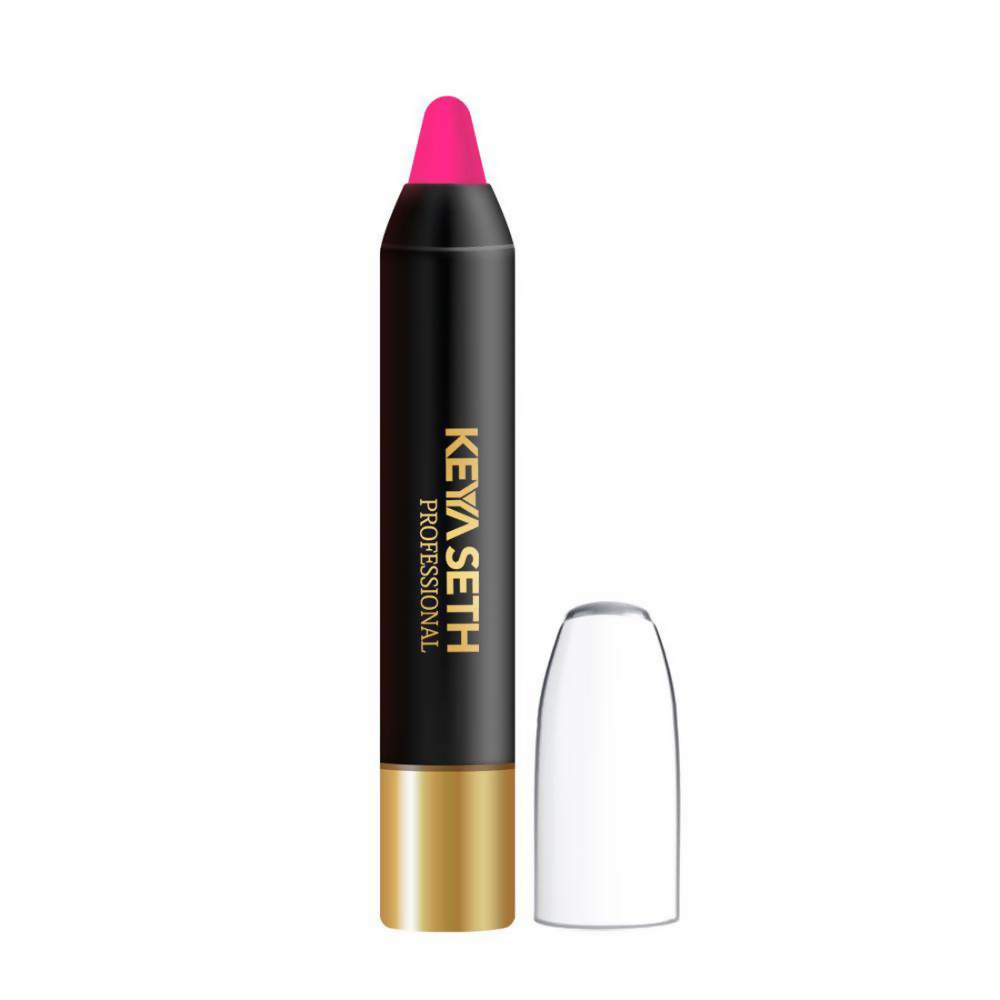 Keya Seth Aromatherapy Professional Matte Lip Pen - Bright Fuchsia - Distacart