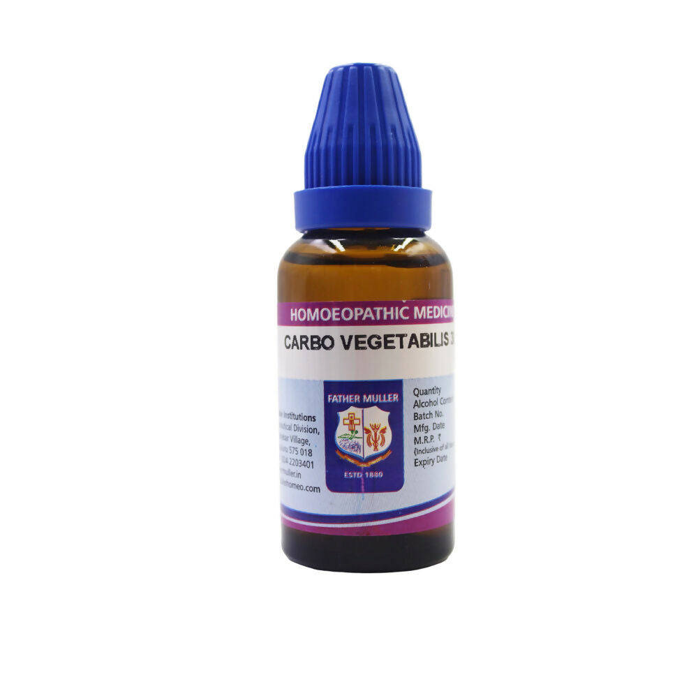 Father Muller Carbo Vegetabilis Dilution - Distacart