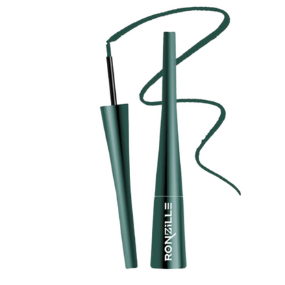 Ronzille Smudgeproof And Waterproof Liquid Matte Eyeliner - Green - Dista