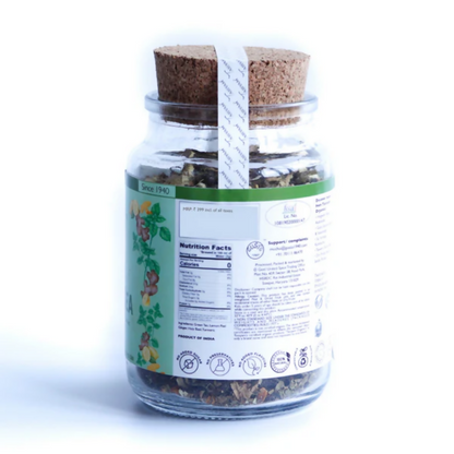 Tassyam Organics Tulsi Ginger Lemon Haldi Green Tea - Distacart