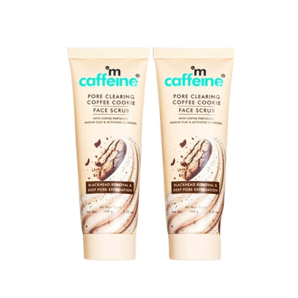 mCaffeine Pore Clear Coffee Cookie Face Scrub for Blackheads & Tan Removal - Distacart