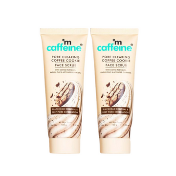 mCaffeine Pore Clear Coffee Cookie Face Scrub for Blackheads & Tan Removal - Distacart