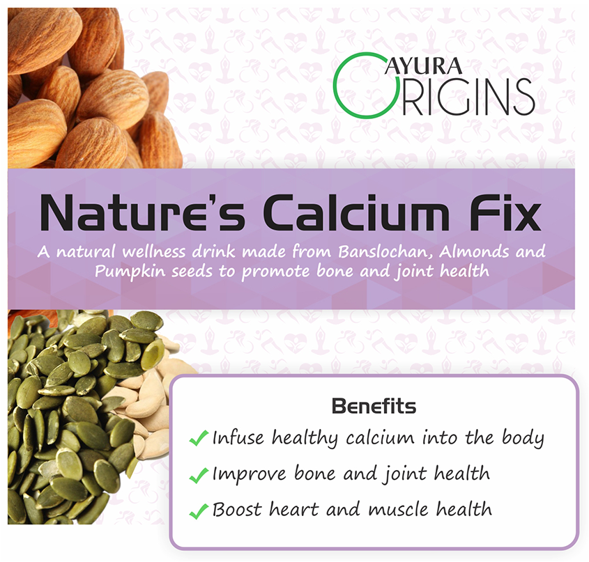 Ayura Origins Nature's Calcium Fix Powder - Distacart