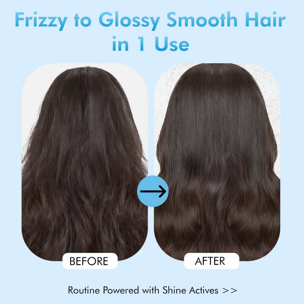 mCaffeine Glass Hair Wash Duo Shampoo & Conditioner - Dista