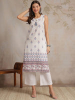 Thumbnail for Anouk Women Printed Chikankari Kurta