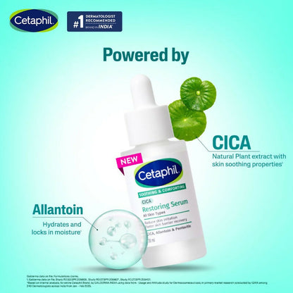 Cetaphil CICA Serum, Faster Barrier Recovery, Reduces Irritation - Distacart