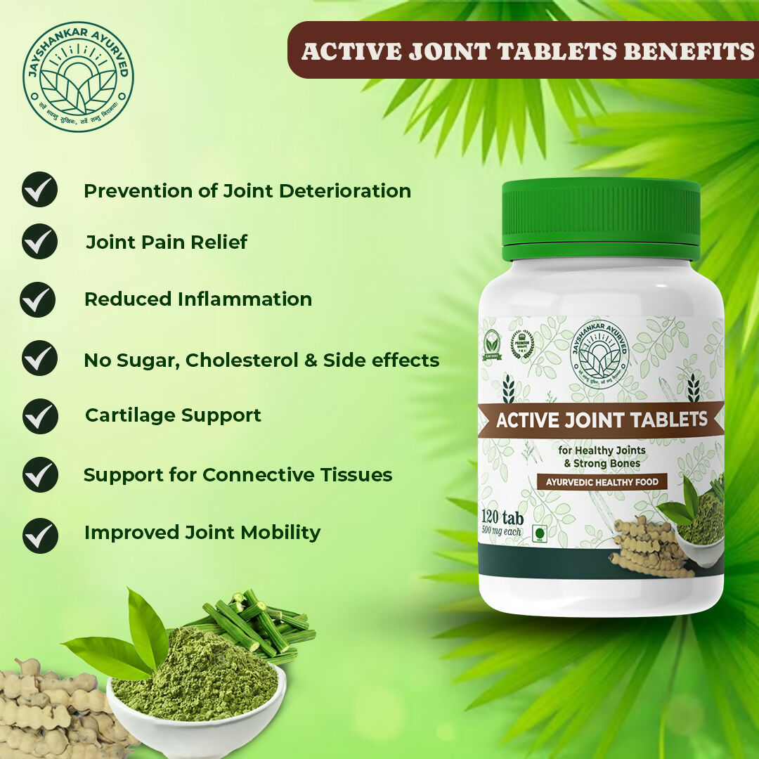 Buy Jayshankar Ayurved Active Joint Tablets Online At Low Price – Distacart