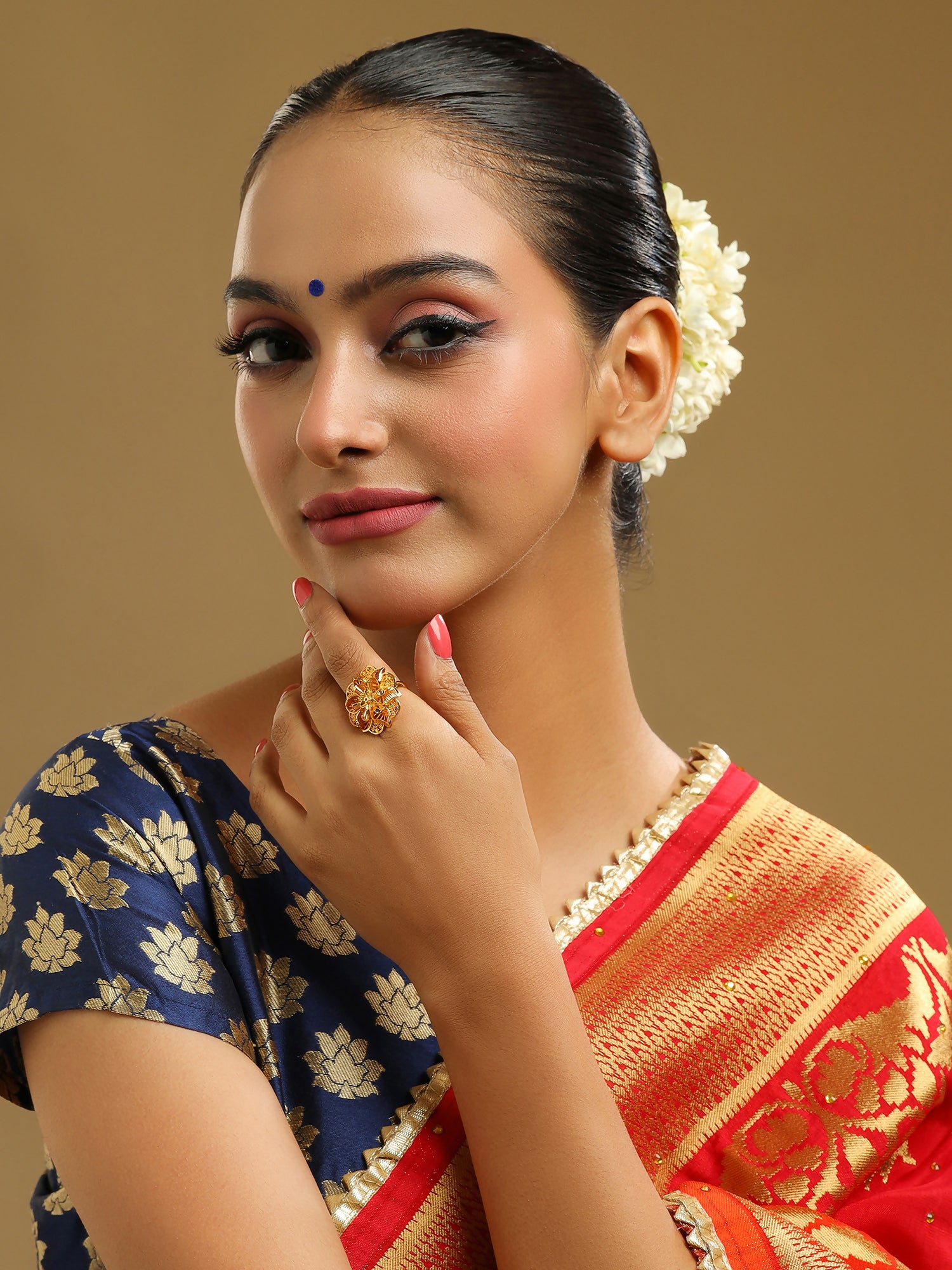 Ruby Raang Golden Ring