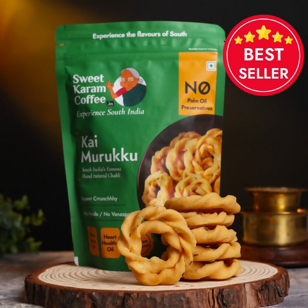 Sweet Karam Coffee Kai Murukku (Chakli) - Distacart