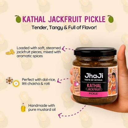 Jhaji Store Homemade Kathal ka Achar (Jackfruit) Pickle - Distacart