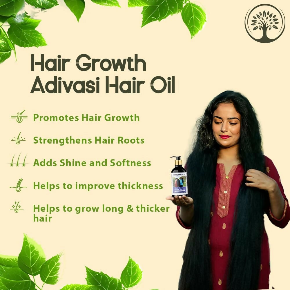 Ivory Natural Original Adivasi Hair Oil for Grow Hair