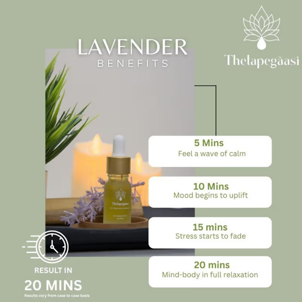 Thetapegaasi Lavender Pure Essential Oil Roll-On - Dista