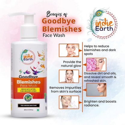 The Indie Earth Goodbye Blemish (Vitamin C) Facewash - Distacart