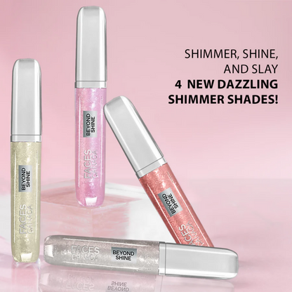 Faces Canada Beyond Shine Lip Gloss - Moonbeam 08 - Distacart