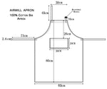 Thumbnail for Airwill Cotton Kitchen Apron With 2 Pockets-Solid