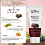 Thumbnail for Globus Naturals Mulberry Fairness Face Wash, Suitable For All Skin Types - Distacart