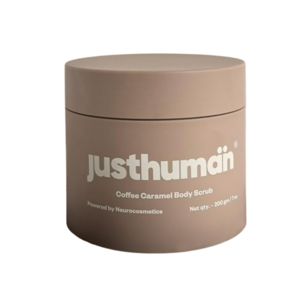 JustHuman Coffee Caramel Body Scrub - Distacart
