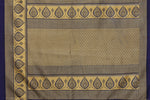 Thumbnail for Vamika Navy Blue Printed Art Silk Saree - Distacart