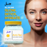 Thumbnail for Jeva Anti-Tan Detox Scrub - Skin Brightening & Tan Removal Gel - Dista