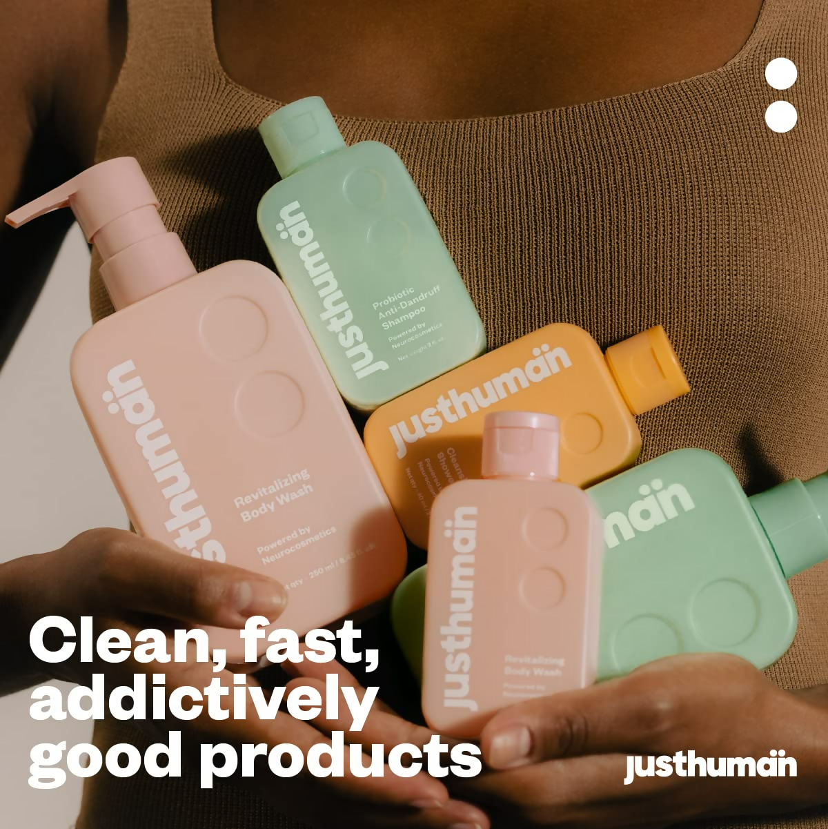 JustHuman Revitalizing Body Wash - Distacart