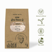 Thumbnail for Gir Sidha Kisan Se Natural Kala Namak (Black Salt) Powder - Distacart