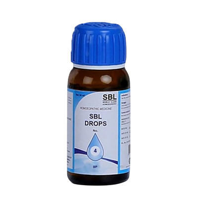 SBL Homeopathy Drops No. 4 (For BP) - Distacart
