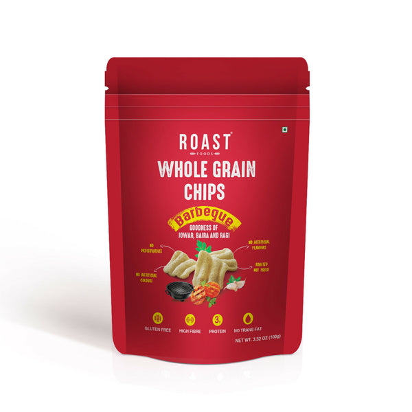 Roast Makhana Whole Grain Chips Barbeque