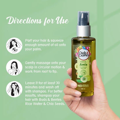 Buds & Berries Amla Hair Oil - Distacart