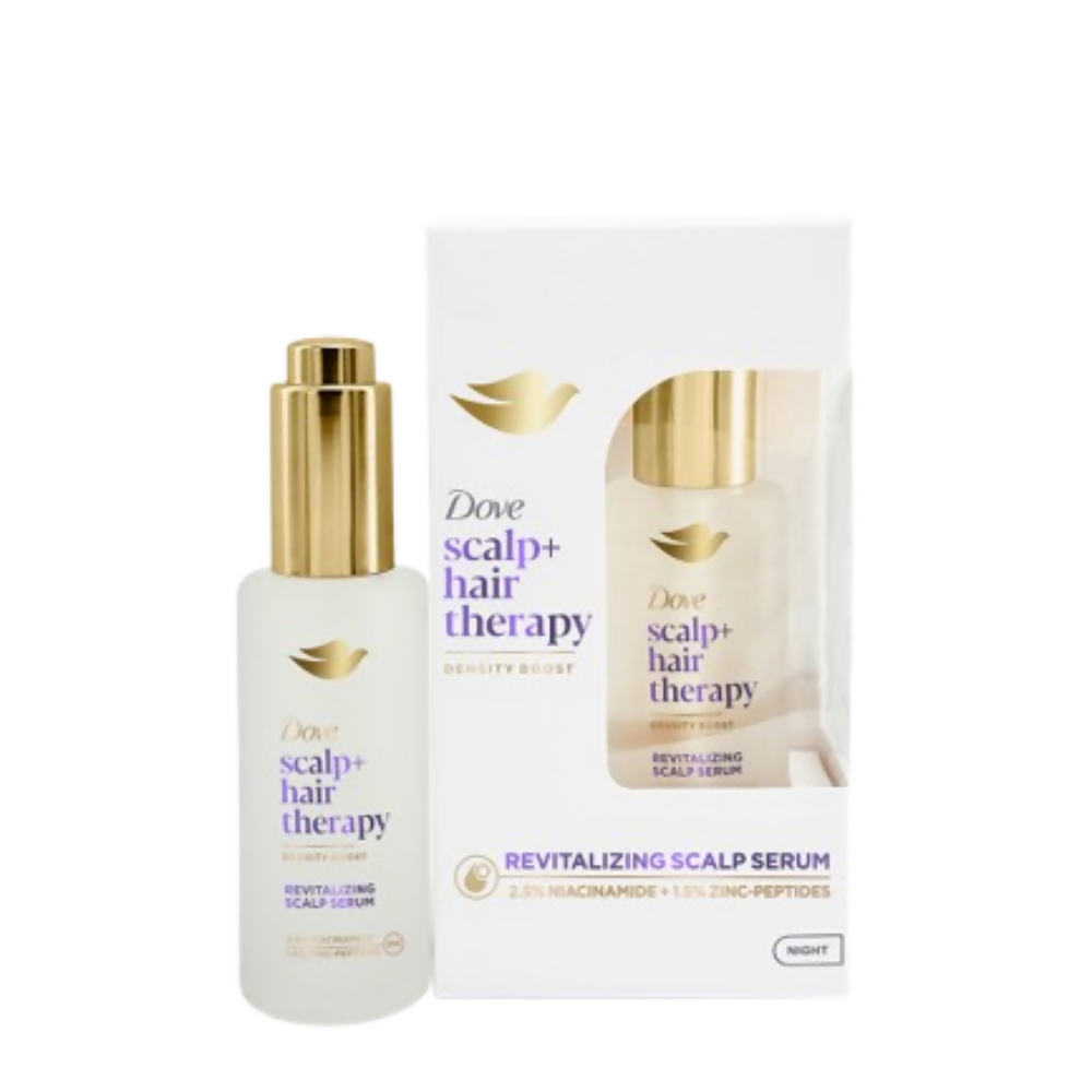 Dove Scalp + Hair Therapy Revitalizing Serum + Sulphate Free Shampoo & Conditioner Combo - Distacart