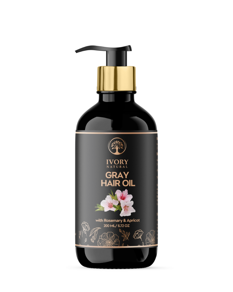 Ivory Natural Gray Oil Restore Natural Black Hair And Shine - Distacart