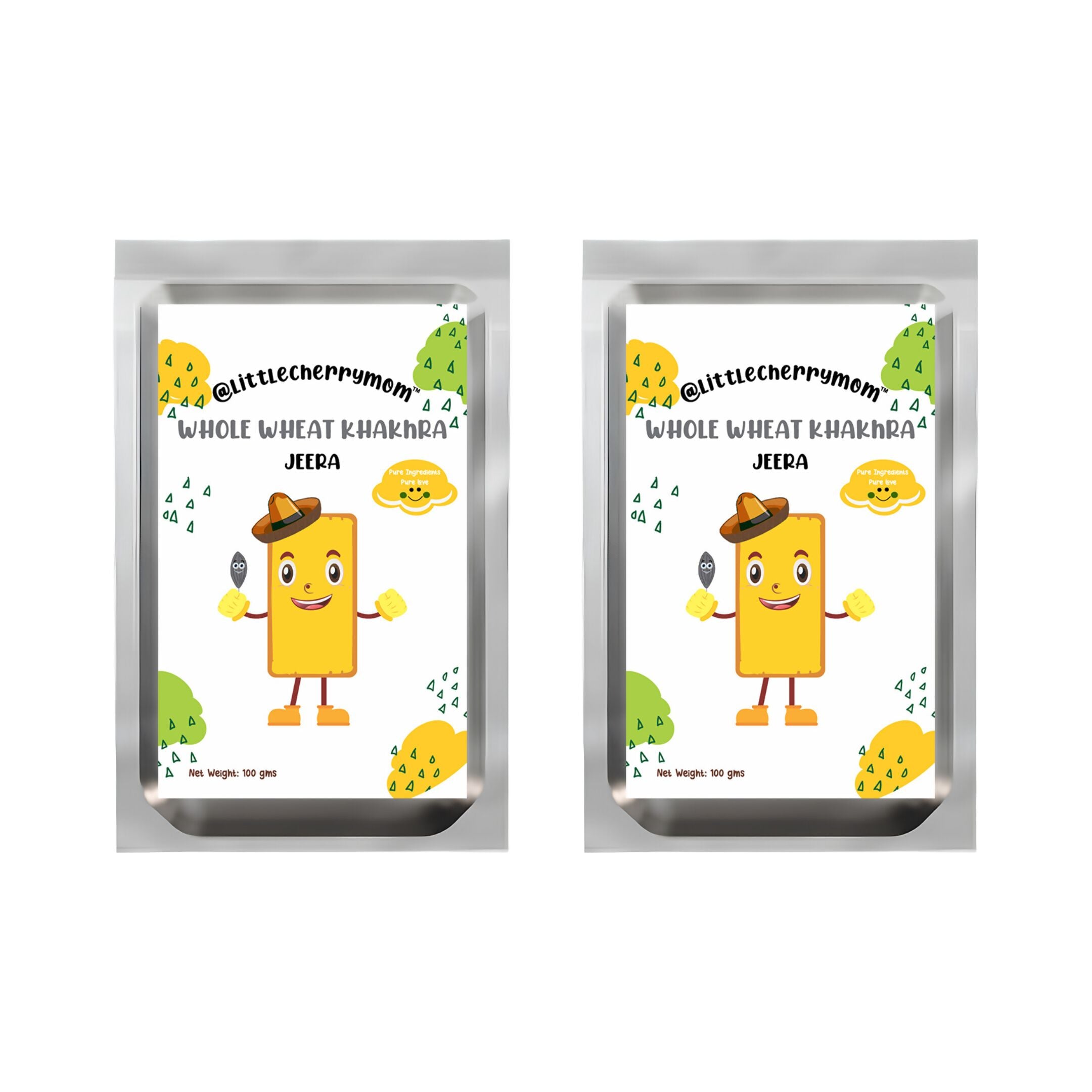 Littlecherrymom Whole Wheat Khakhra – Jeera - Distacart