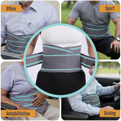 Orth-rem Back Support Brace For Men & Women Lower Back Pain Relief Belt - Distacart