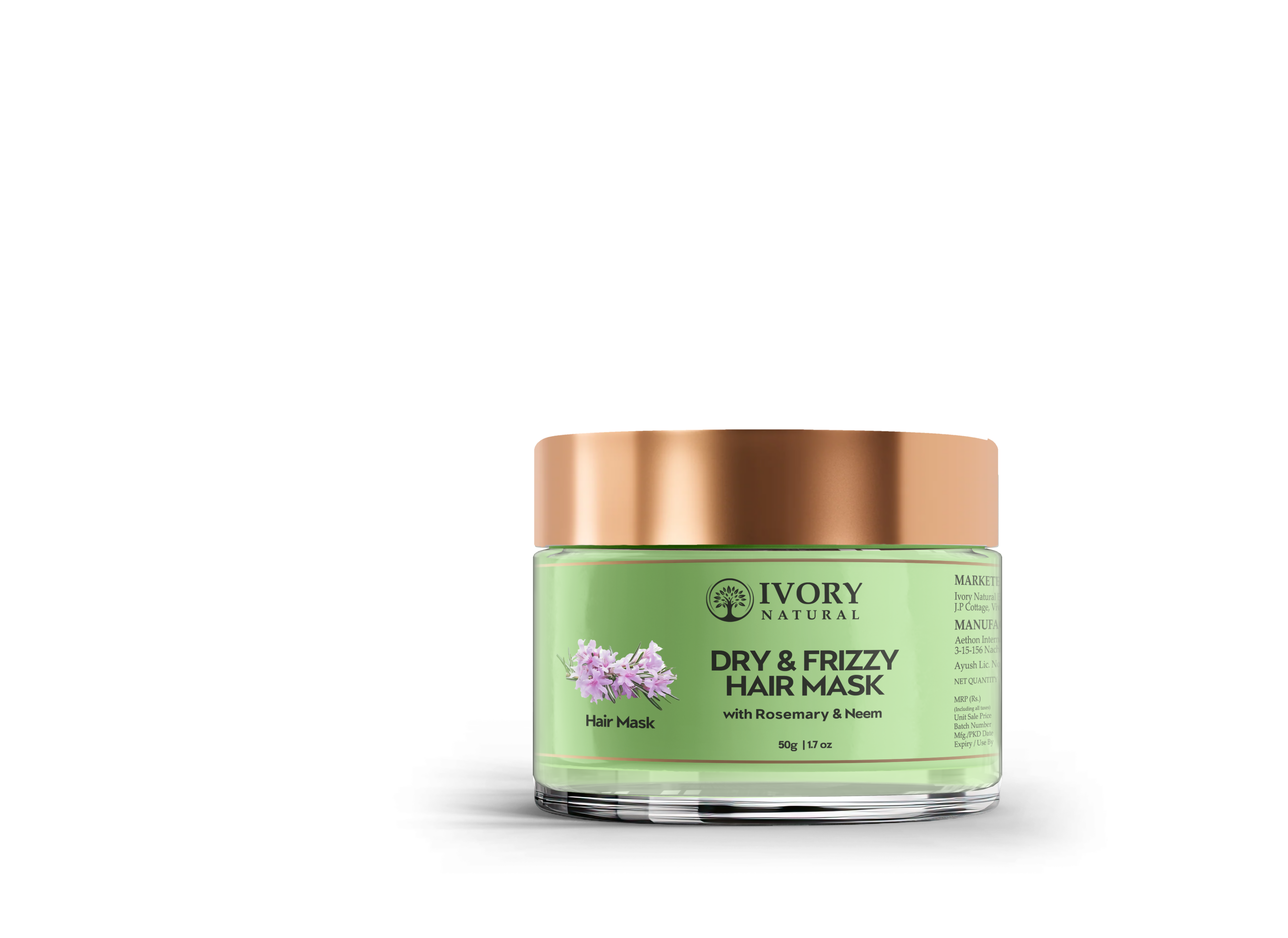 Ivory Natural Dry Rough Hair Mask For Smooths Hair, Frizz Reduction - Distacart