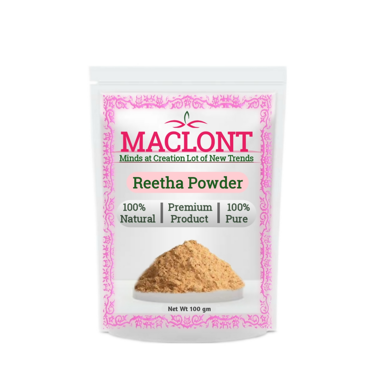 Maclont Reetha (Soapnut) Powder - Distacart