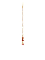 Thumbnail for Ruby Raang Red Kundan Maang Tikka
