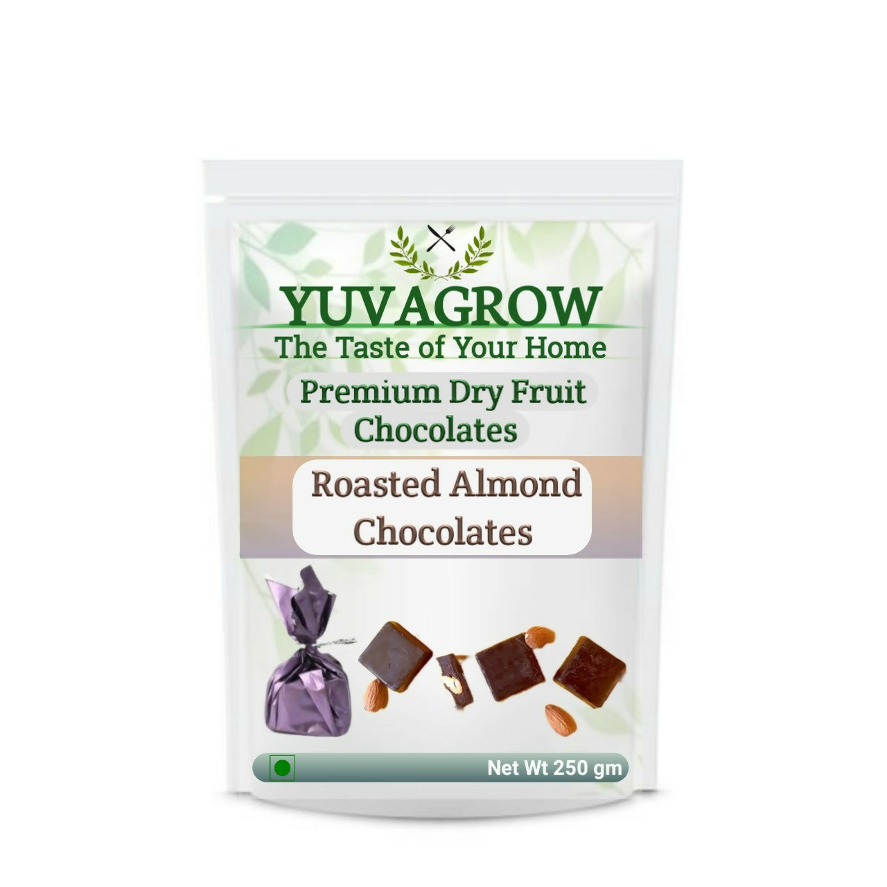 Yuvagrow Roasted Almond Chocolates - Distacart
