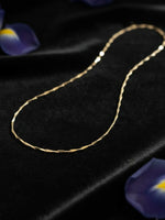 Thumbnail for NVR Women Gold Plated Handcrafted Minimal Chain - Distacart