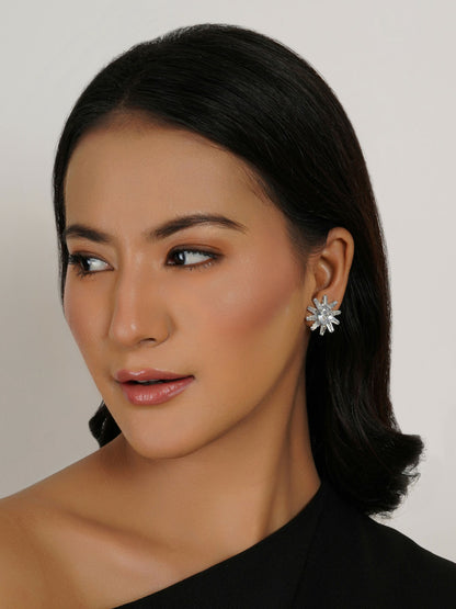stone stud (white) - Ruby Raang - Distacart
