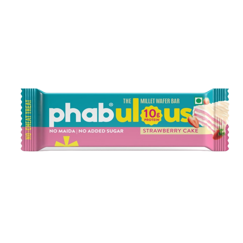 Phab Millet Wafer - Strawberry Protein Wafer - Dista