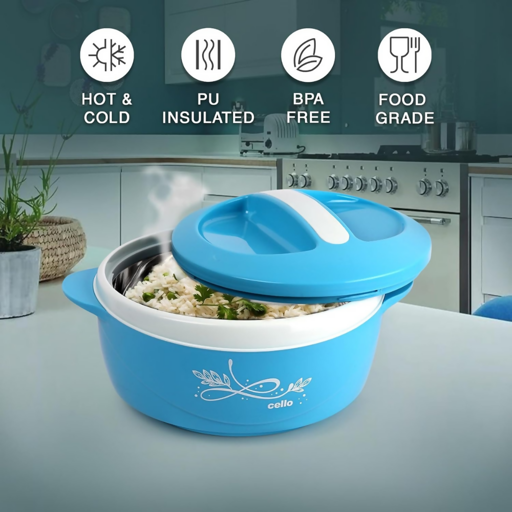Cello Sapphire Insulated Casserole Hot Pot - Dista