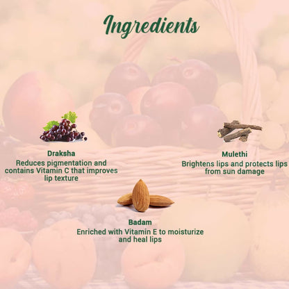 Biotique Fruit Whitening/Brightening Lip Balm - Dista