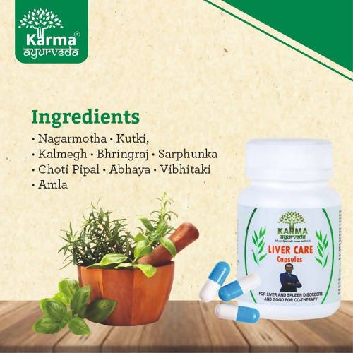 Ayukarma Ayurveda Liver Care Capsules