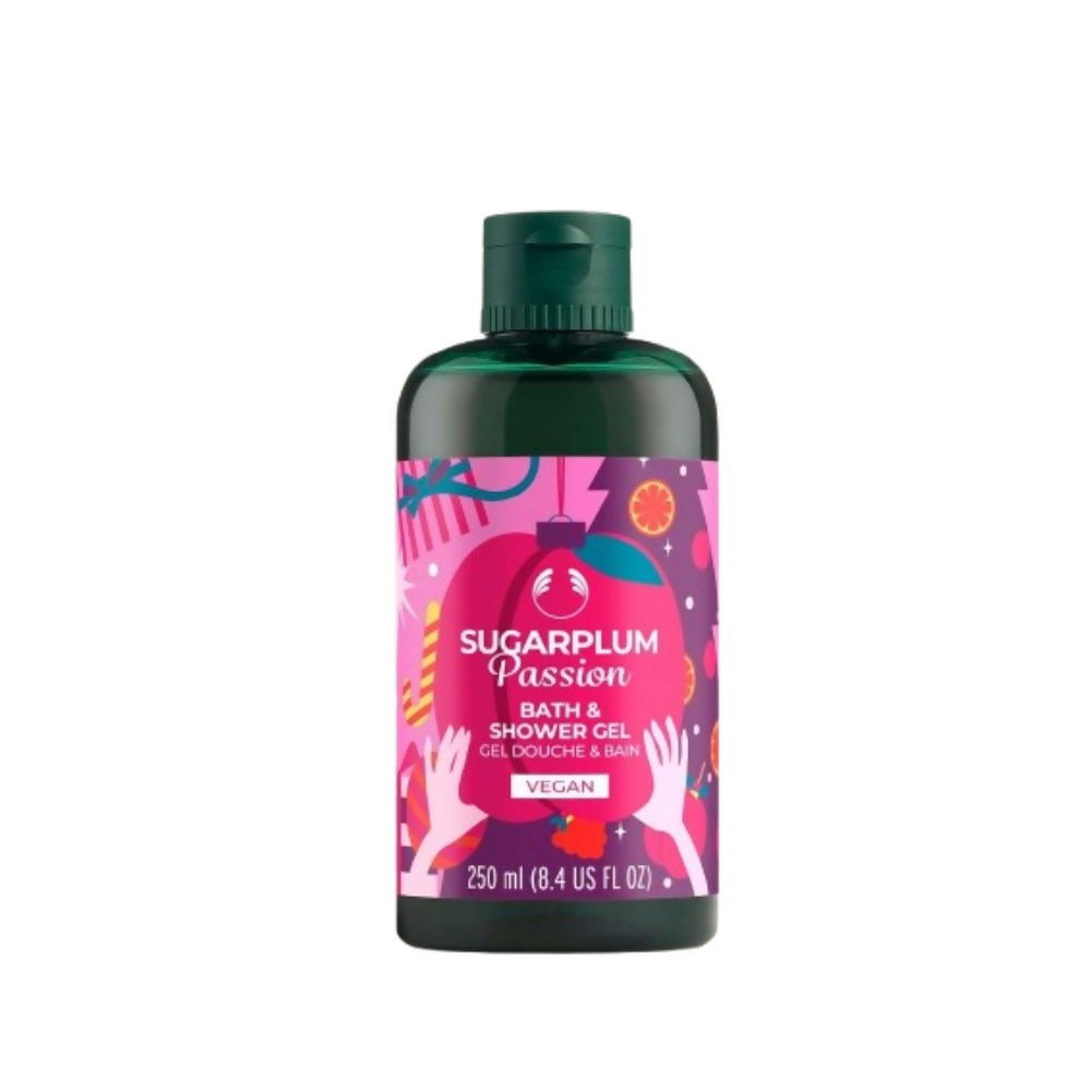 The Body Shop Sugarplum Passion Bath & Shower Gel - Distacart