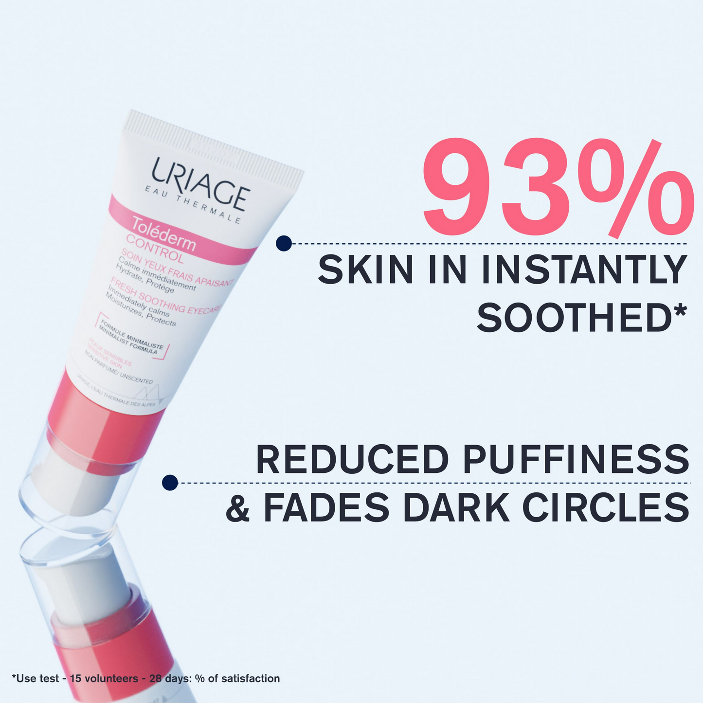 Uriage Tolederm Fresh Soothing Eyecare - Distacart
