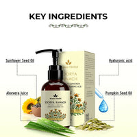 Thumbnail for Avimee Herbal Soorya Kawach SPF 50 PA++++ Hyaluronic Acid Sunscreen Lotion - Distacart