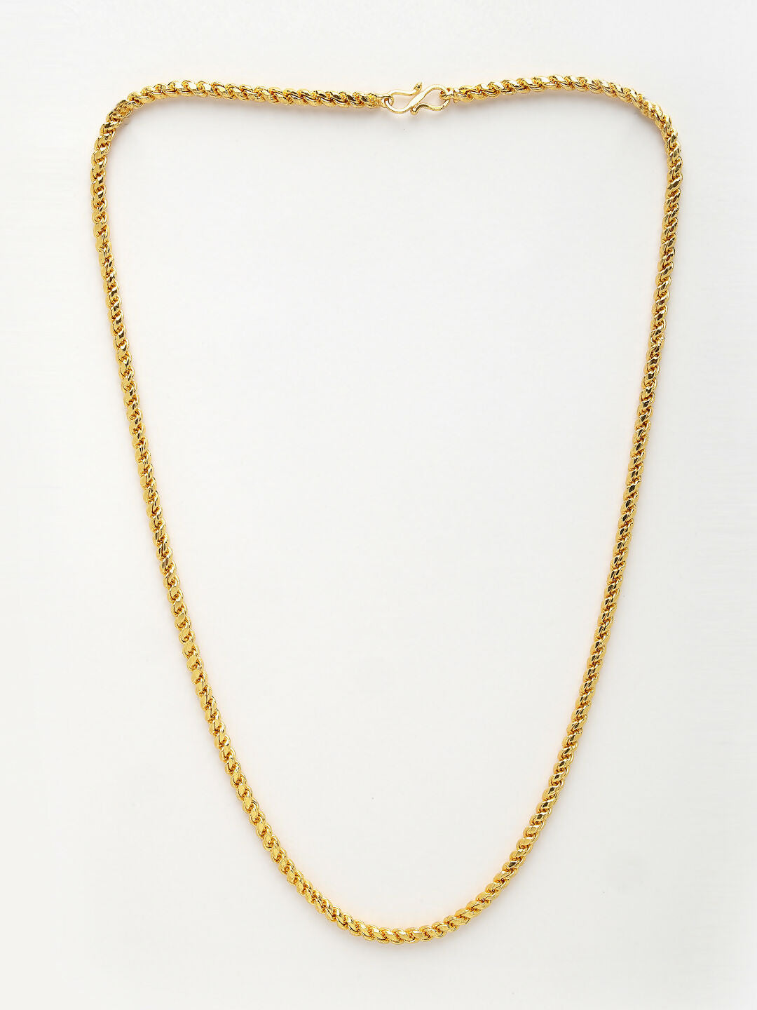 NVR Men's Gold-Plated Stainless Steel Chain - Distacart