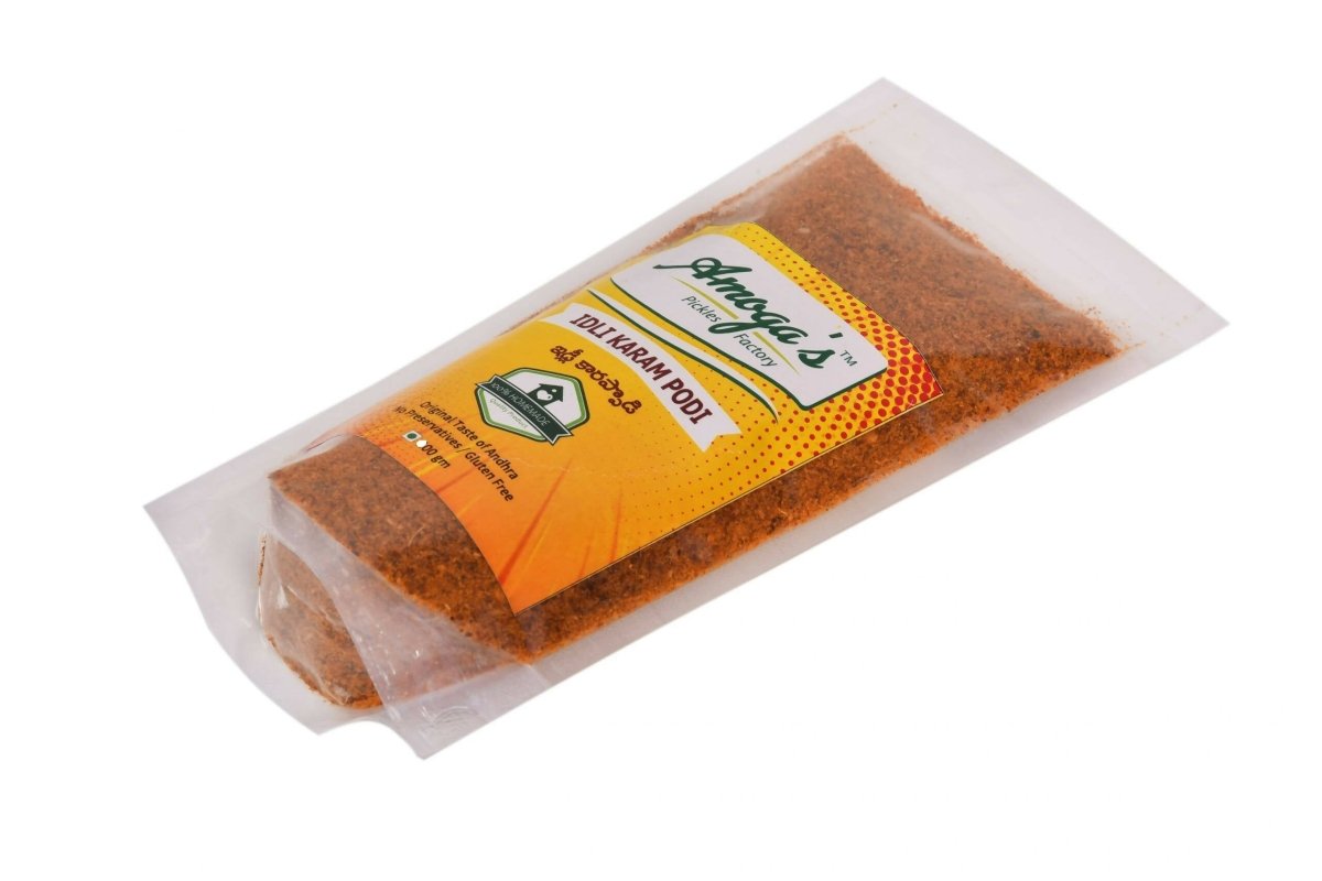 Amoga's Pickles Factory Idli | Dosa Karam Podi Andhra Style - Distacart