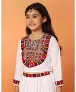 Thumbnail for Joban Fashion Girl's White Color Lehenga Choli