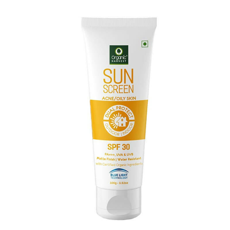 Organic Harvest Sunscreen - For Oily Skin SPF 30 - Distacart