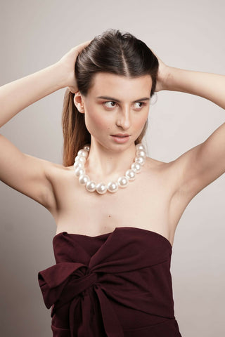 Pearl Choker By House of Ree - Distacart